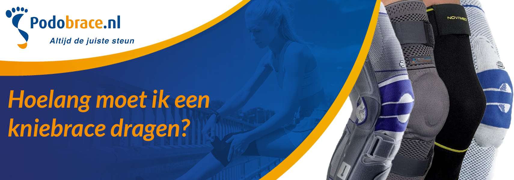 Hoelang moet ik een kniebrace dragen? | Podobrace