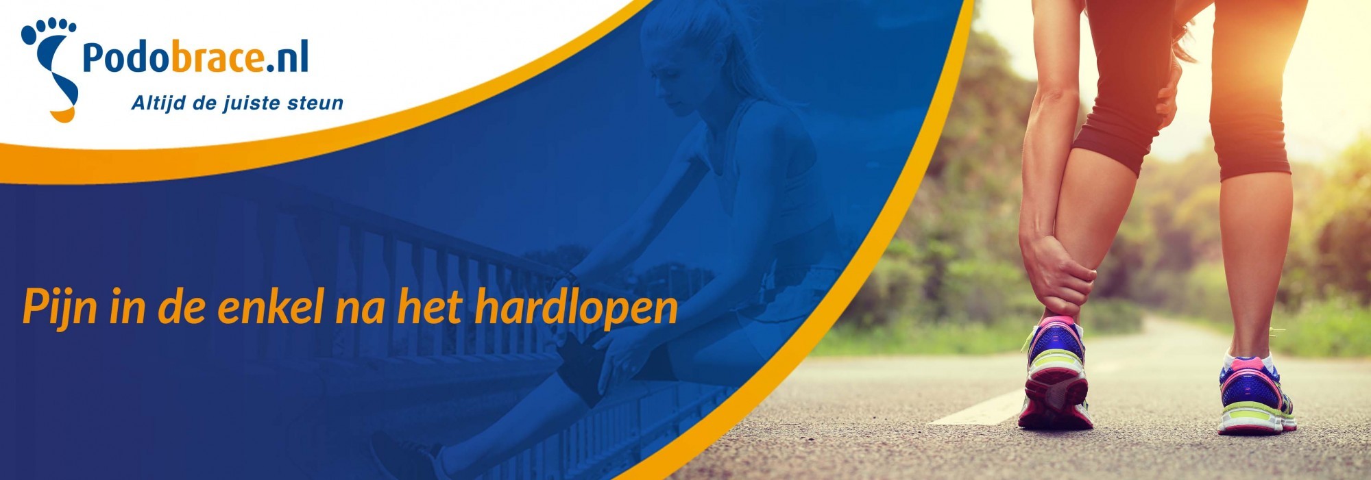 Enkelpijn na het hardlopen? Oorzaken & oplossing Podobrace