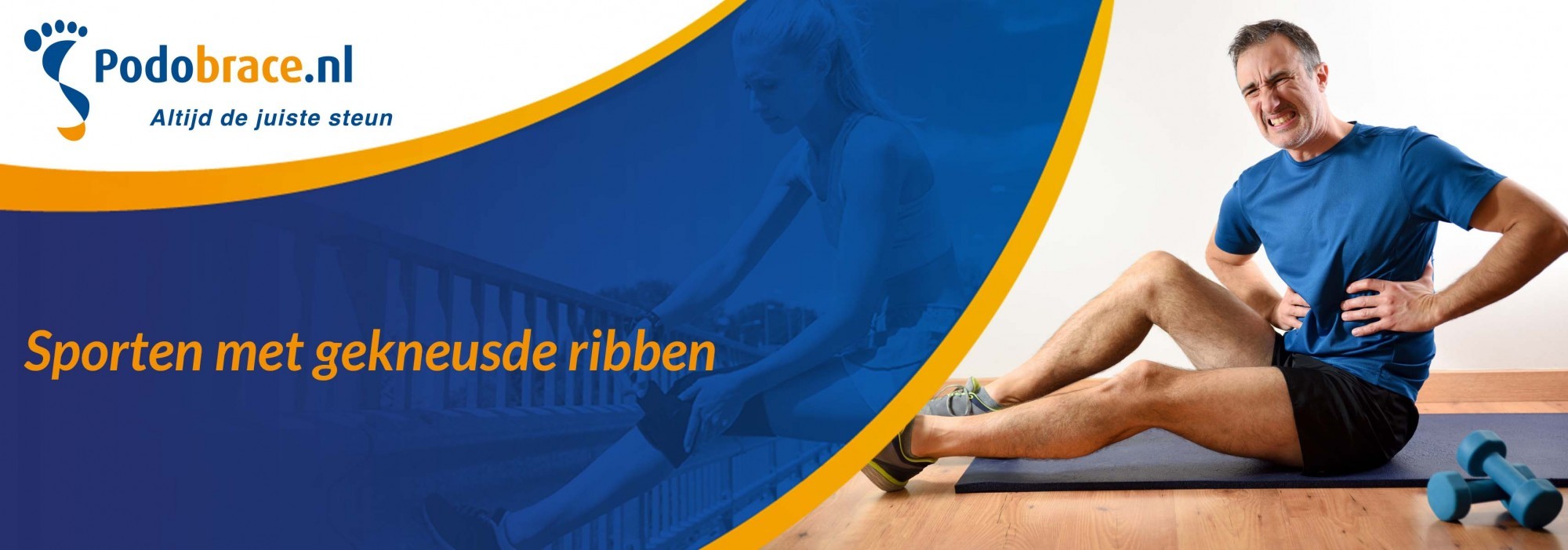 Sporten met gekneusde ribben kan dat? Podobrace