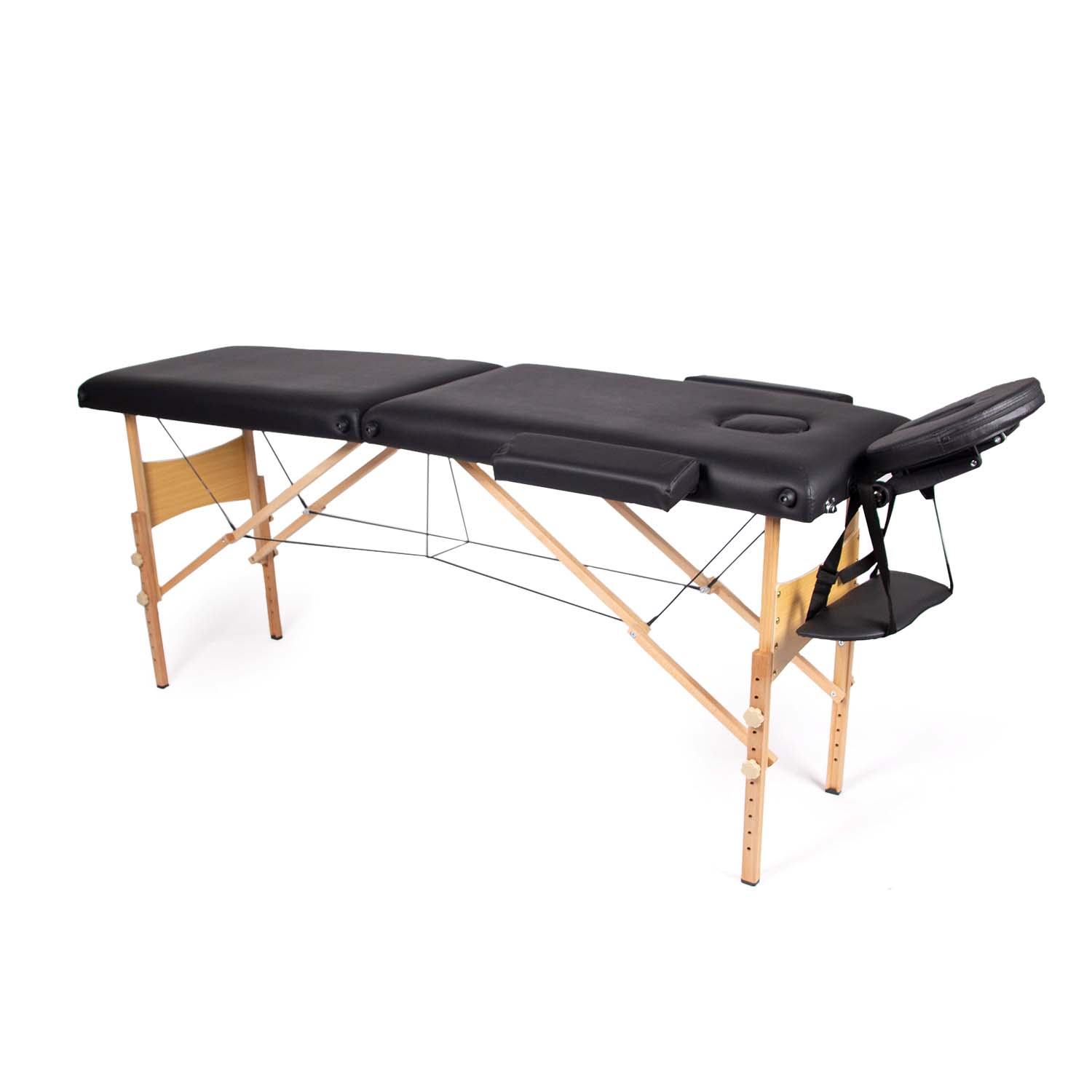 Dunimed Massagetafel houten frame (inklapbaar)