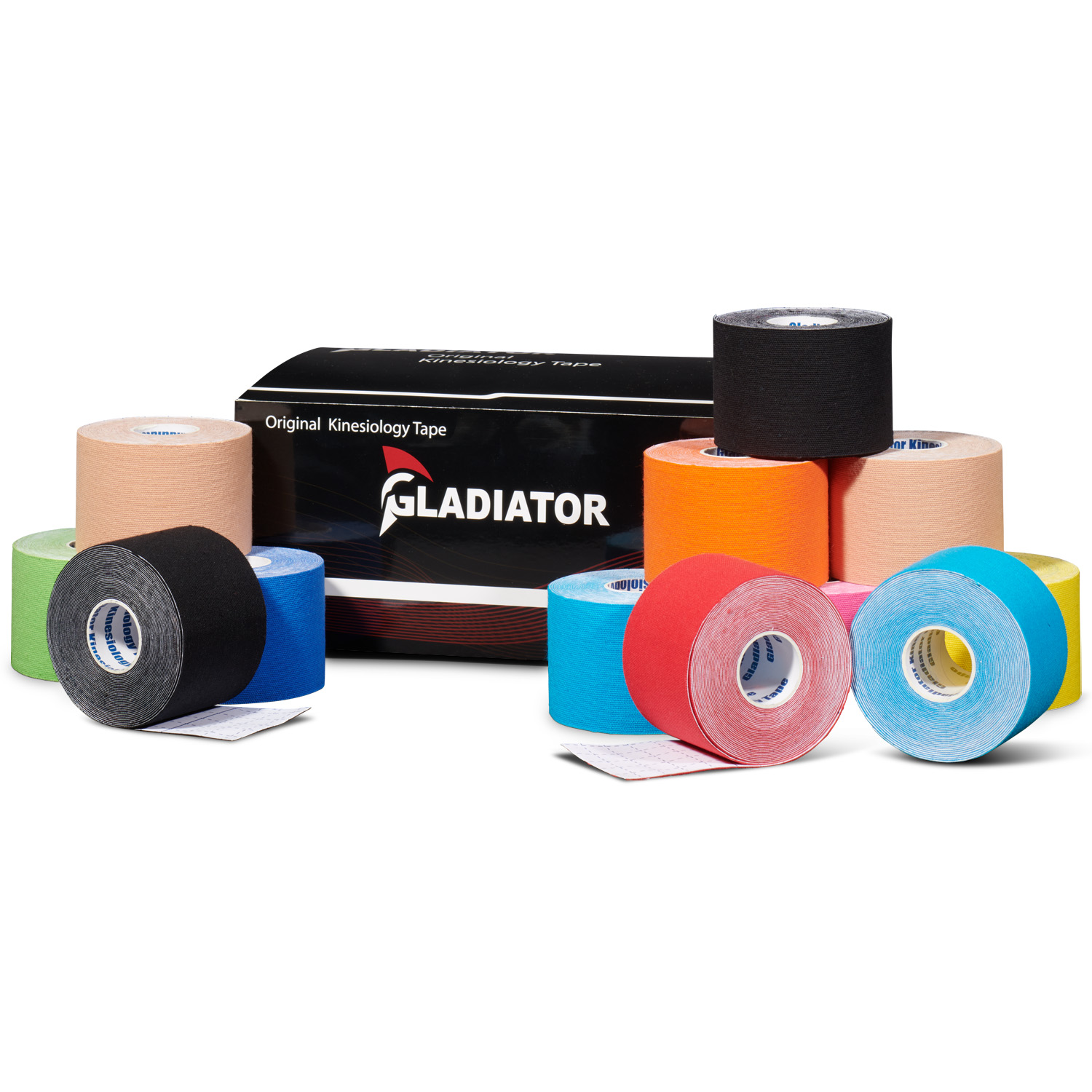 gladiator sports kinesiotape 12 rollen kopen