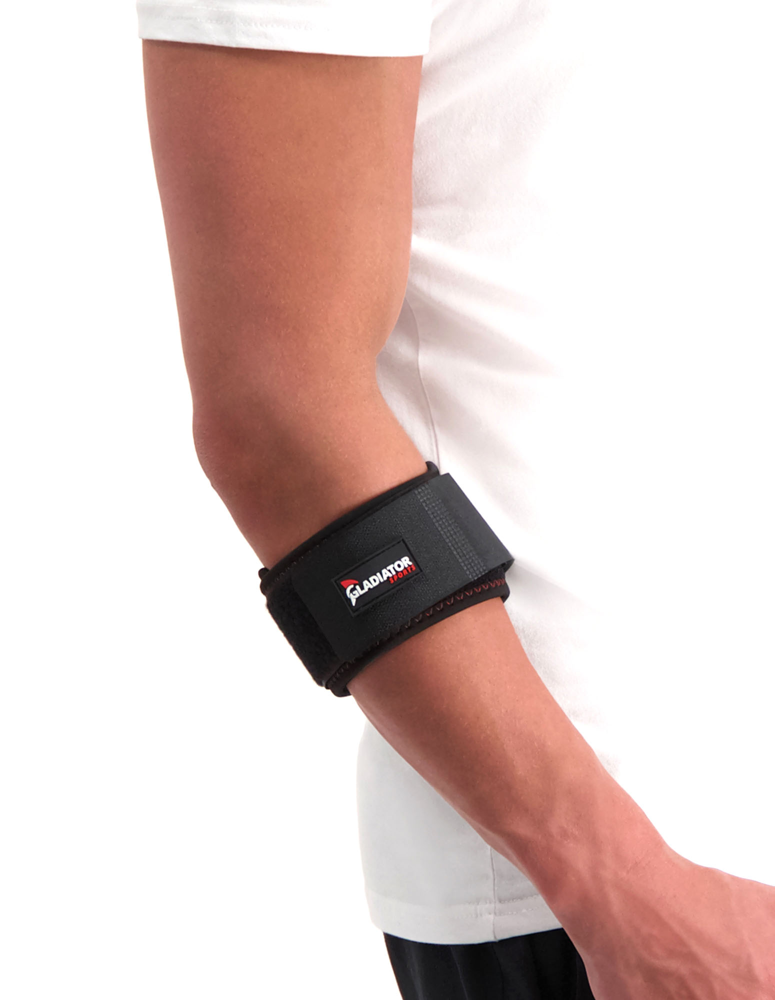 gladiator sports tennisarm brace / tenniselleboog / golfarm bandage kopen