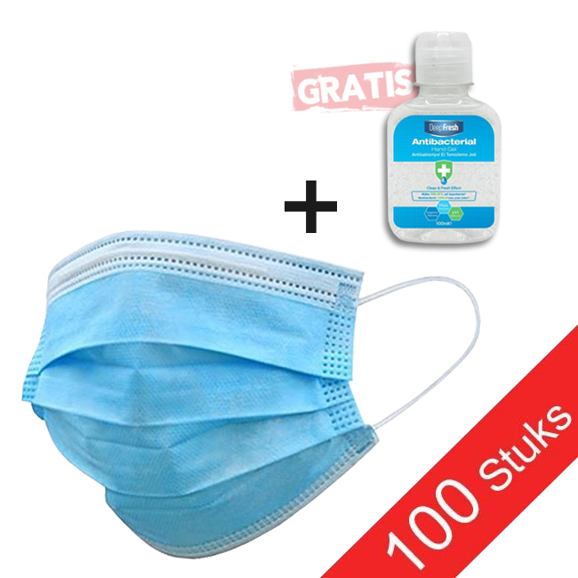 mondkapje 100 stuks