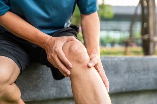 spierpijn knie